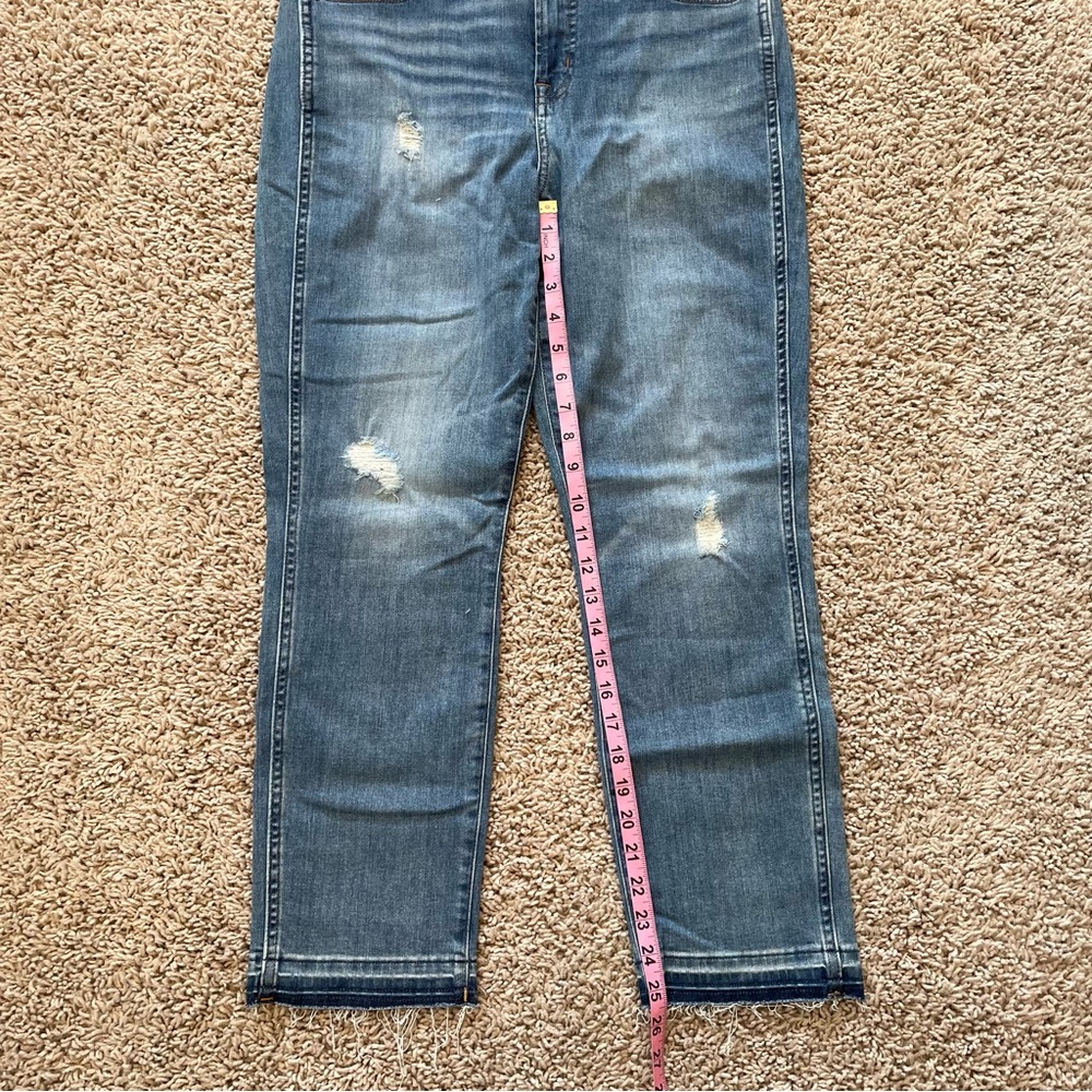 J Crew Vintage Straight Eco Jean in Medium Wash Size 29 - Picture 11 of 16